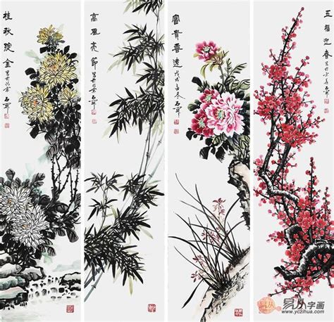 梅蘭竹菊春夏秋冬|四君子(梅、蘭、竹、菊的別稱):釋義,發展歷程,寓意由。